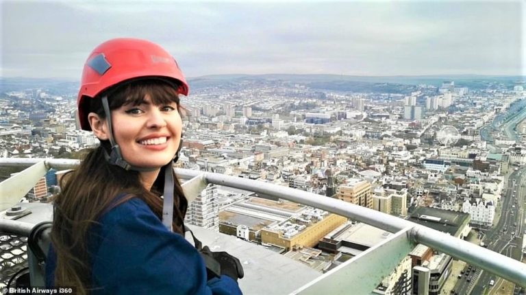 Discovering the ‘glorious view’ from the highest point in Brighton on BA i360’s new Tower Top Climb