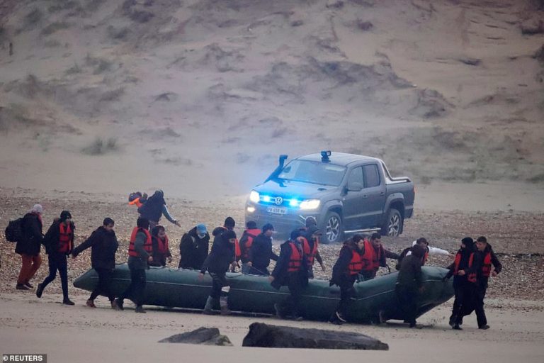 Channel crossings: Migrants drown in the sea near Calais