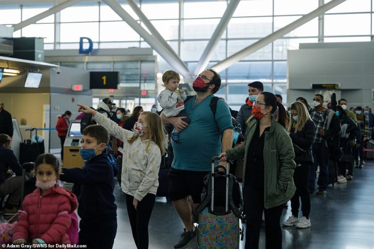 America’s airports and roads are swarmed with people before the Thanksgiving holiday
