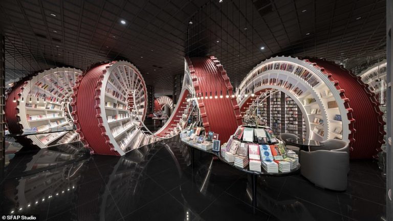 The world’s wackiest bookstore? Inside the amazing new Shenzhen Zhongshuge shop in China