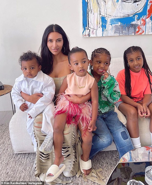 Kim Kardashian reveals her kids are woken up to music from a live pianist every morning in December