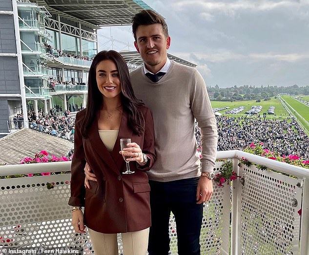 Harry Maguire ‘is set to celebrate his wedding to fiancée Fern Hawkins with a lavish pool party’