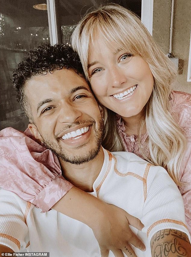 Jordan Fisher, 27, is expecting his first child, a baby boy with his wife, Ellie Woods a little