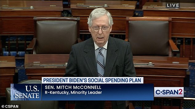 McConnell says the 'best Christmas gift' for Americans is demise of Build Back Better bill 1