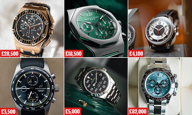 Six car-themed watches that sold for huge sums at auction in 2021
