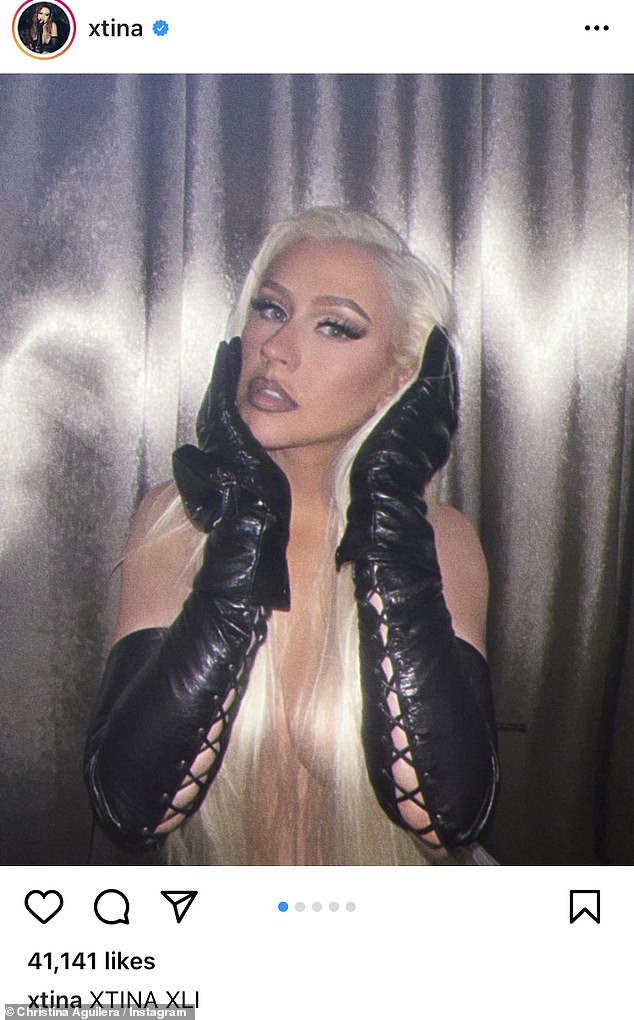 Christina Aguilera poses topless as she celebrates her 41st birthday: ‘Xtina XLI’