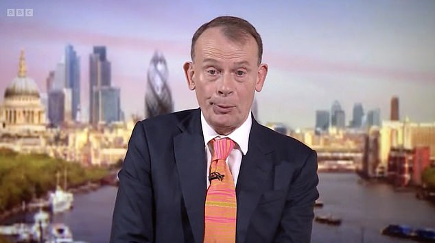 Andrew Marr signs off his last Sunday morning show with a nod to his ‘mentor’ Ron Burgundy