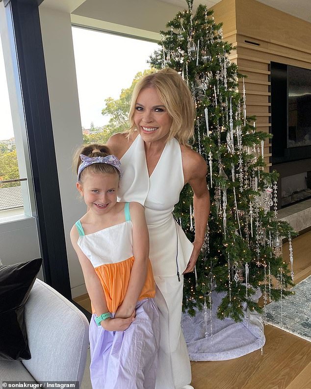 Age-defying Sonia Kruger celebrates Christmas with her daughter Maggie