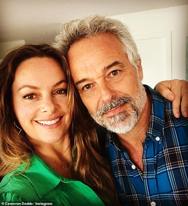 Cameron Daddo gets emotional as he discusses hurting his wife Alison Brahe by cheating on her