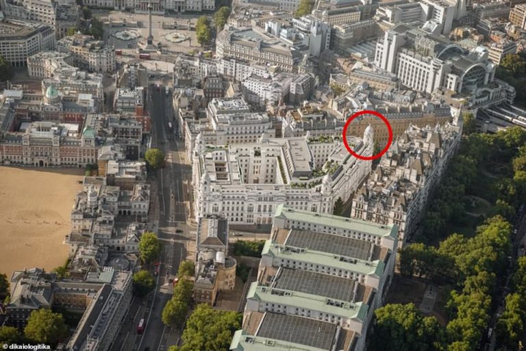 Billionaire buys £40MILLION penthouse in former War Office building