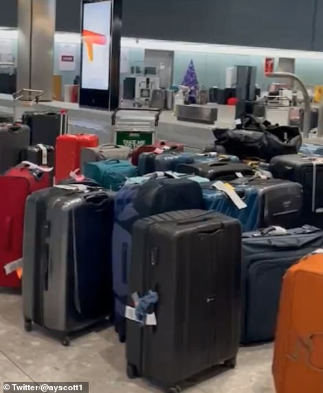 Christmas chaos at Heathrow: BA passengers are sent home before they can collect their bags
