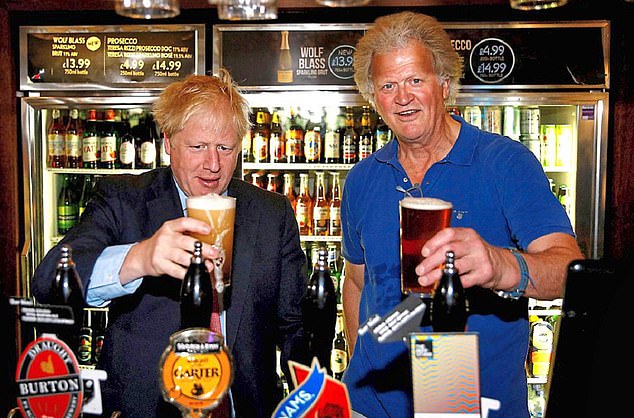 Three managers and a publican bolster board at Wetherspoons