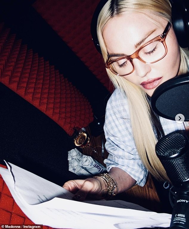 Madonna reveals she’s back in the studio making music and teases ‘surprises’ to come in the new year