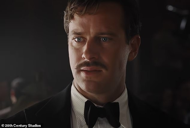 Armie Hammer stars in Death on the Nile trailer as fans react