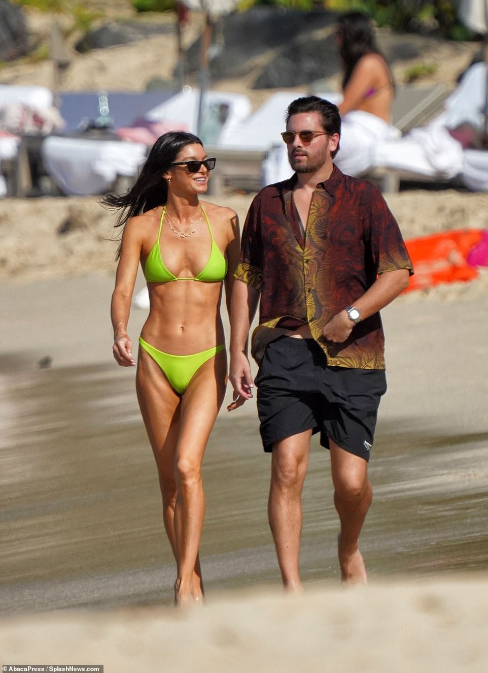 Scott Disick's holiday fling! Kourtney Kardashian's ex, 38, reunites with model 1