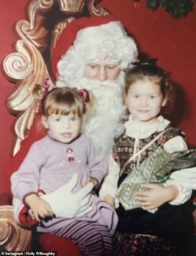 Holly Willoughby shares an adorable childhood throwback