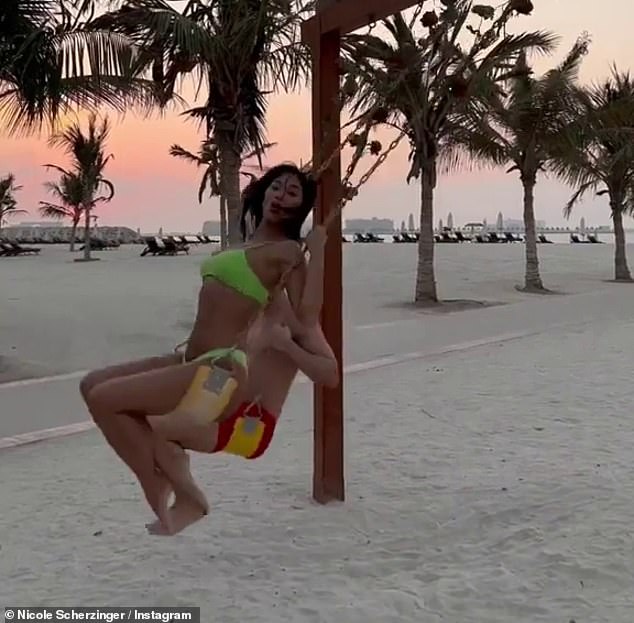 What global pandemic? Nicole Scherzinger enjoys her SIXTH holiday of the year with Thom Evans 1