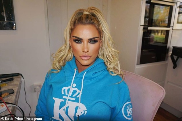 Katie Price celebrates avoiding jail after driving while drunk and high with booze-free Christmas
