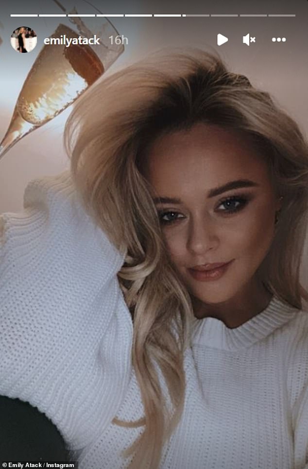 Emily Atack announces she's 'going home' after spending Christmas away from mum Kate due to Covid 1