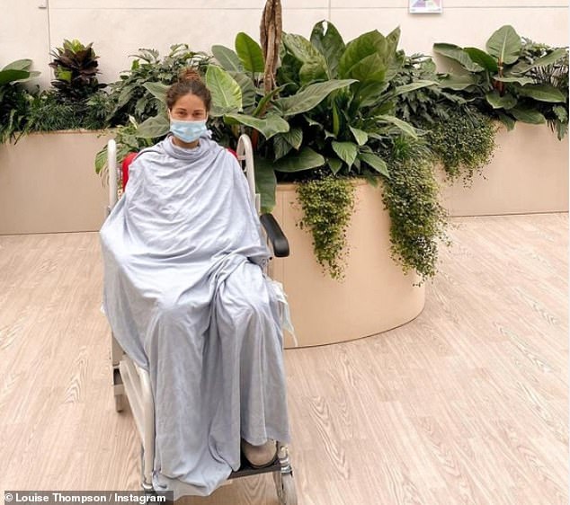 Louise Thompson credits the NHS after spending five weeks in hospital 1