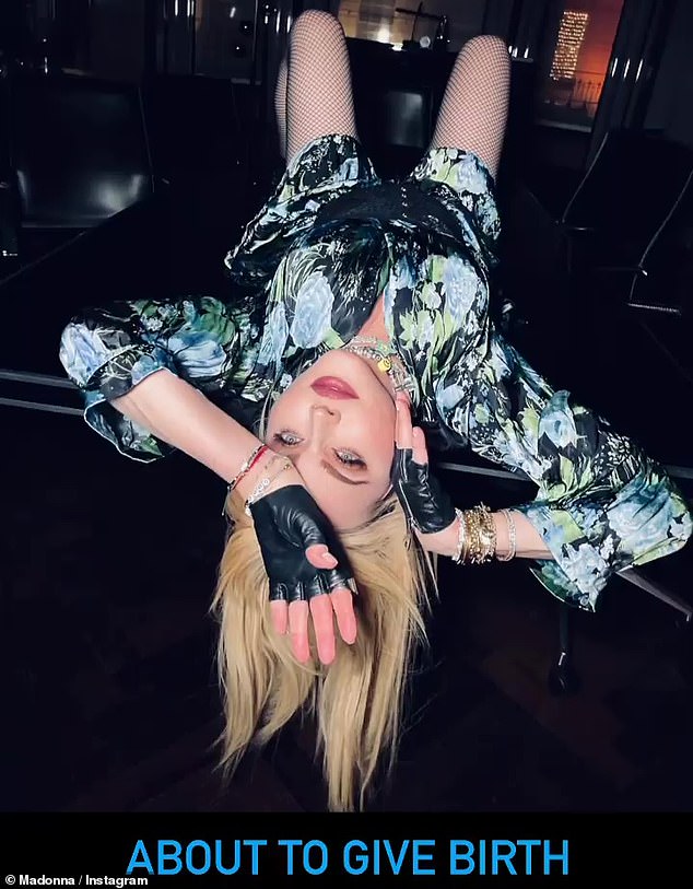 Madonna, 63, flashes her underwear on Instagram as she declares herself an 'exhibitionist' 1