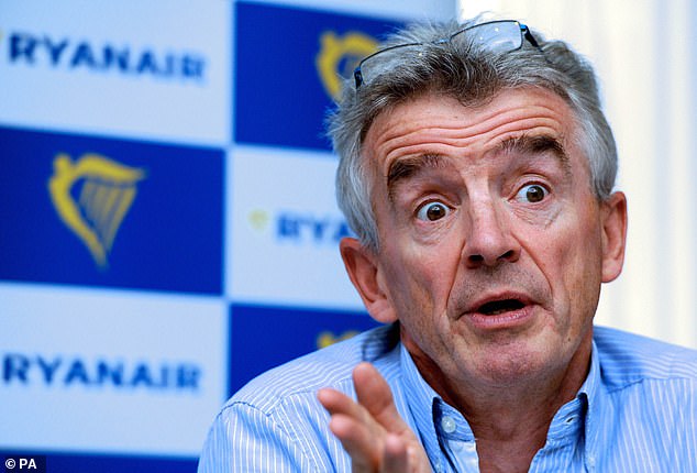 Ryanair boss Michael O’Leary warns against online travel agent pirates