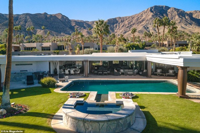 Bing Crosby’s sprawling mansion in Rancho Mirage, California hits the market for $4.5 million
