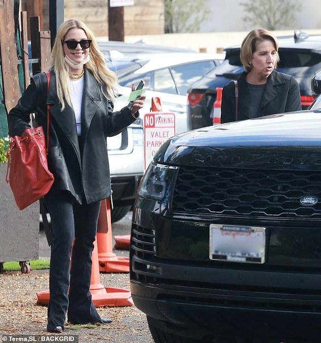 Ashley Benson enjoys a day out with her mother as her ex G-Eazy stocks up at a pet store nearby