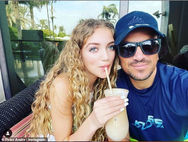 Peter Andre shares a sweet selfie with Princess, 14, as they enjoy a post-Christmas getaway in Dubai 1