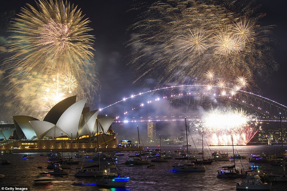 Sydney was preparing to host the world's biggest fireworks extravaganza on New Year's Eve 1