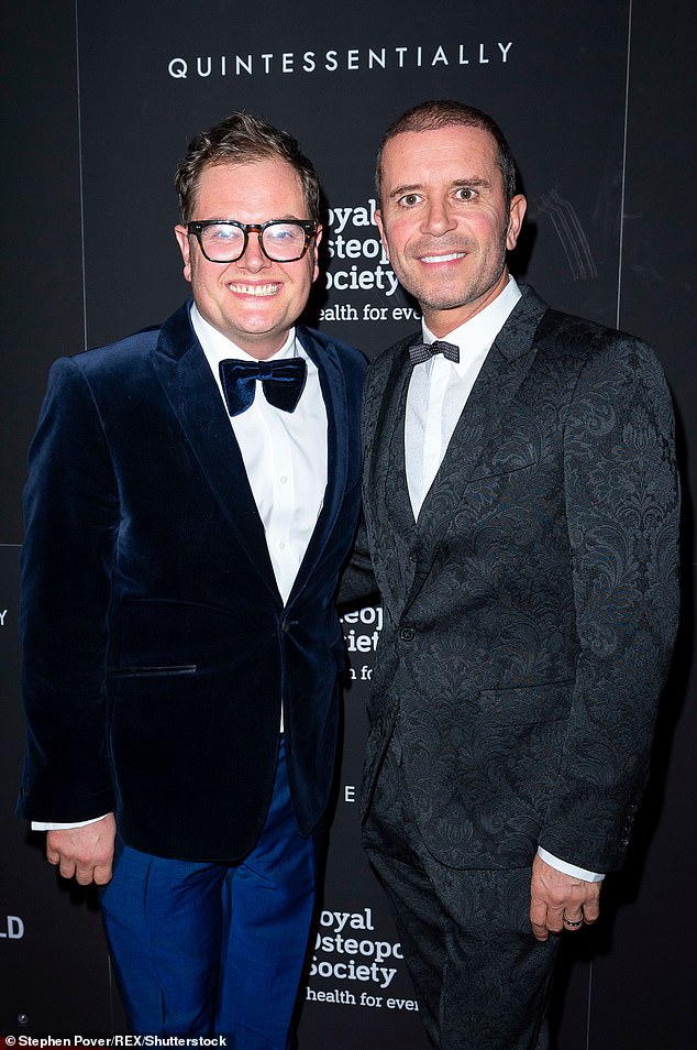 Alan Carr announces he is separating from his husband Paul Drayton after three years