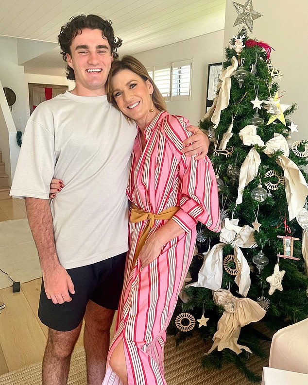 Kylie Gillies celebrates first Christmas since her father’s death