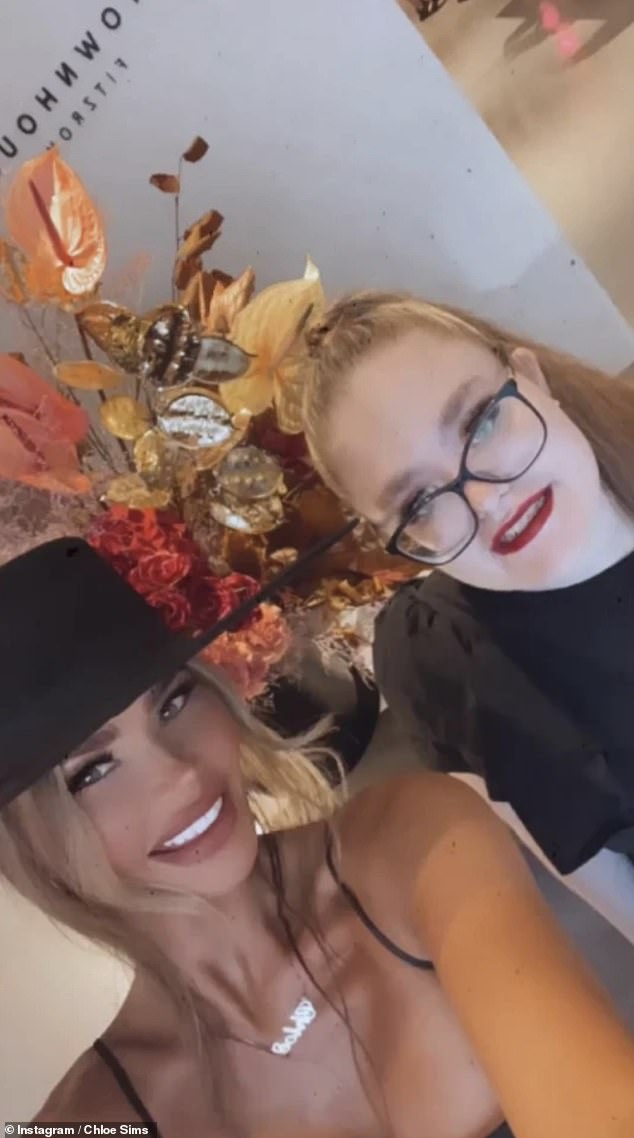 Chloe Sims gives an insight into her family life with rarely seen daughter Madison 1