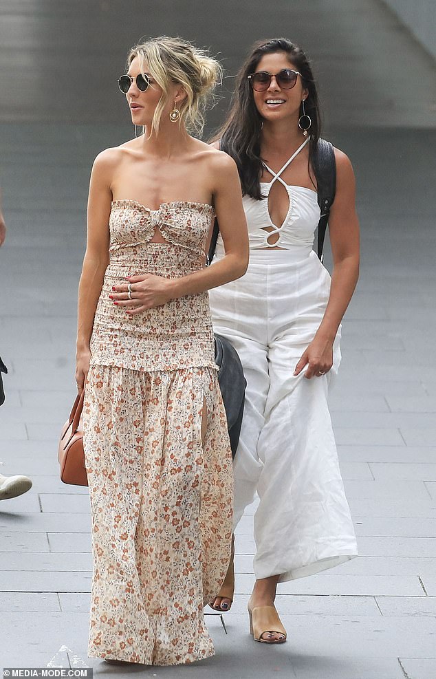Sam Frost celebrates NYD with Home and Away co-star Sarah Roberts after quitting the soap 1