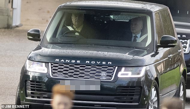 Prince Andrew has been driving brand new £80,000 Range Rover around Windsor