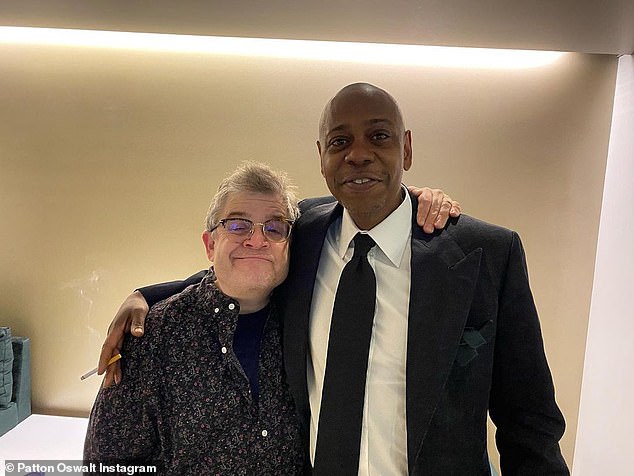 Patton Oswalt reacts to backlash over meet-up with ‘canceled’ Dave Chappelle