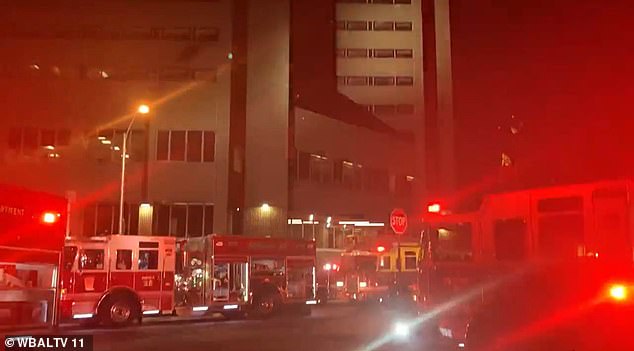Four hospitalized, another 21 are injured after inmates set multiple fires inside a Baltimore jail 1