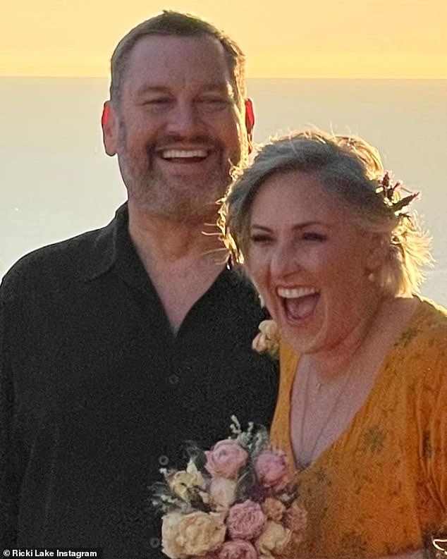 Ricki Lake shares more snaps from her picturesque wedding to Ross Burningham