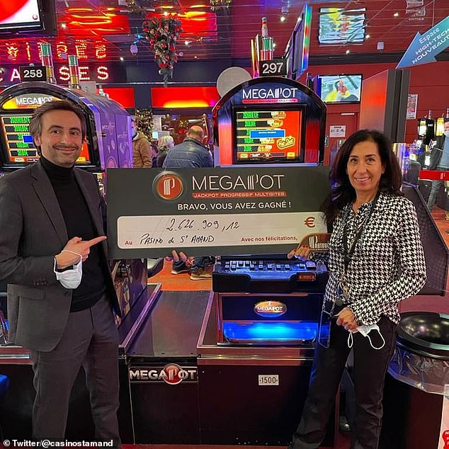 Gambler wins £2.2million on a SLOT MACHINE in French casino  1