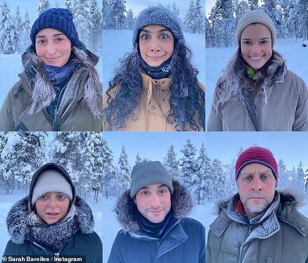 Sara Bareilles speaks out on mental health while on a trip to Finland