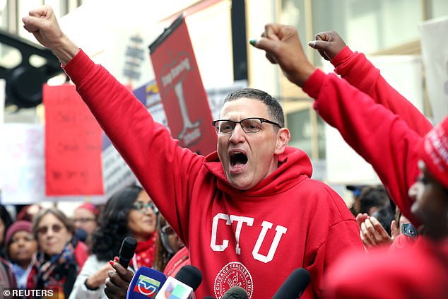 Jesse Sharkey: Union boss at center of Chicago school shutdown