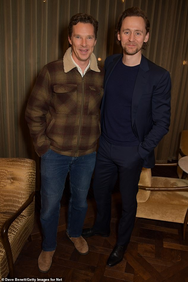 Benedict Cumberbatch joins Tom Hiddleston for a special screening of The Power of the Dog  1