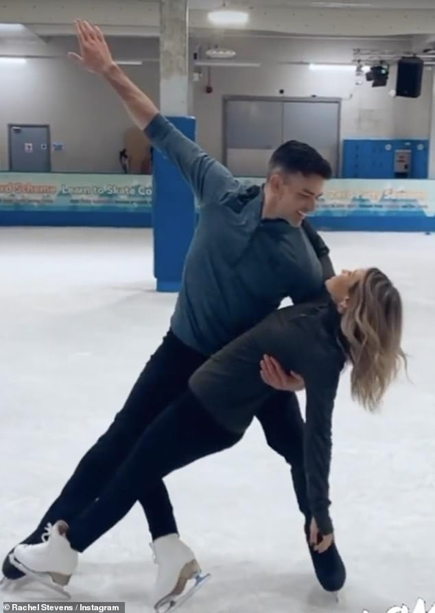 Dancing On Ice’s Rachel Stevens reveals she’s returned to the rink for training