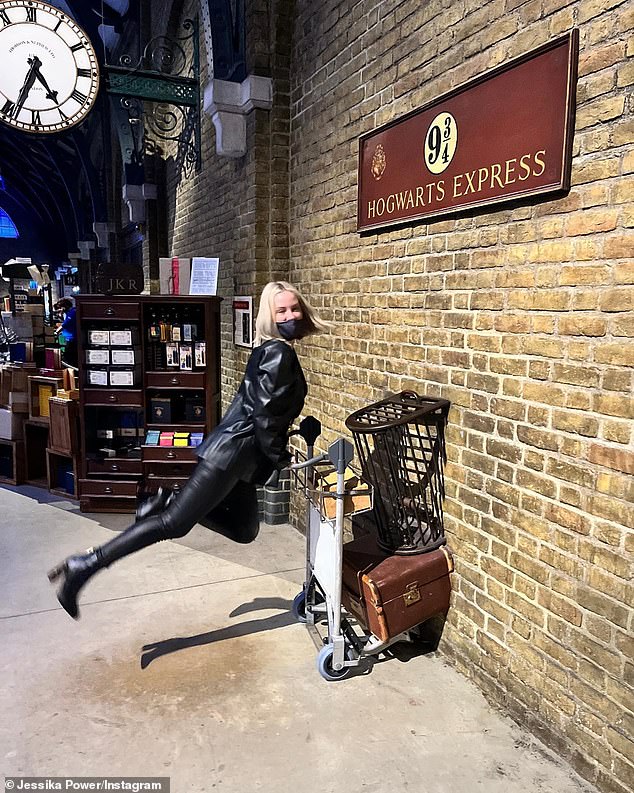 Married At First Sight’s Jessika Power enjoys day at Warner Bros. Studio Tour London