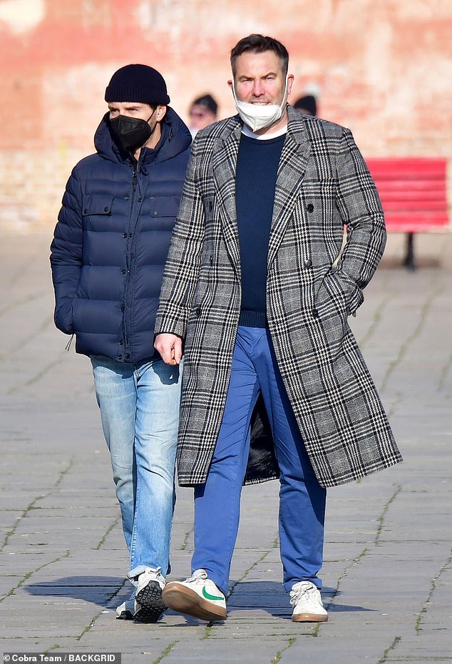 Fleabag star Andrew Scott and ex Stephen Beresford are spotted on a city break in Venice