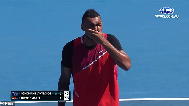 Nick Kyrgios SLAMS kid in the crowd with a ball leaving him in tears