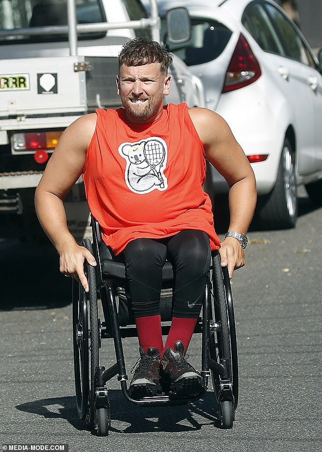 Dylan Alcott all smiles after being awarded Australian Of The Year 1
