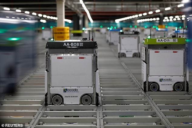 Ocado to ramp up robot wars: Online supermarket aims to deliver groceries in as little as two hours 1