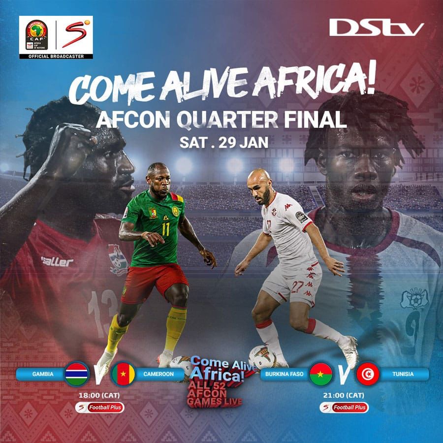 AFCON2021 Q-Finals Previews: Egypt vs Morocco; Cameroon vs Gambia; Senegal vs E.Guinea and B.Faso vs Tunisia 1
