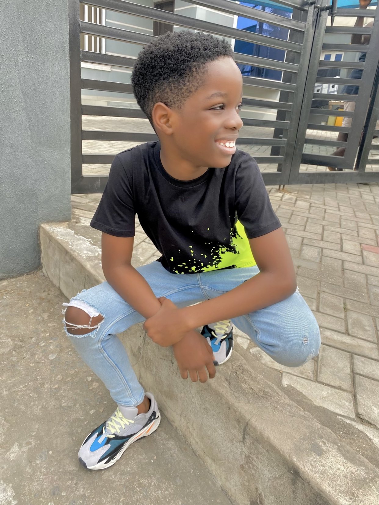 See the latest pictures of Wizkid's son Boluwatife 1